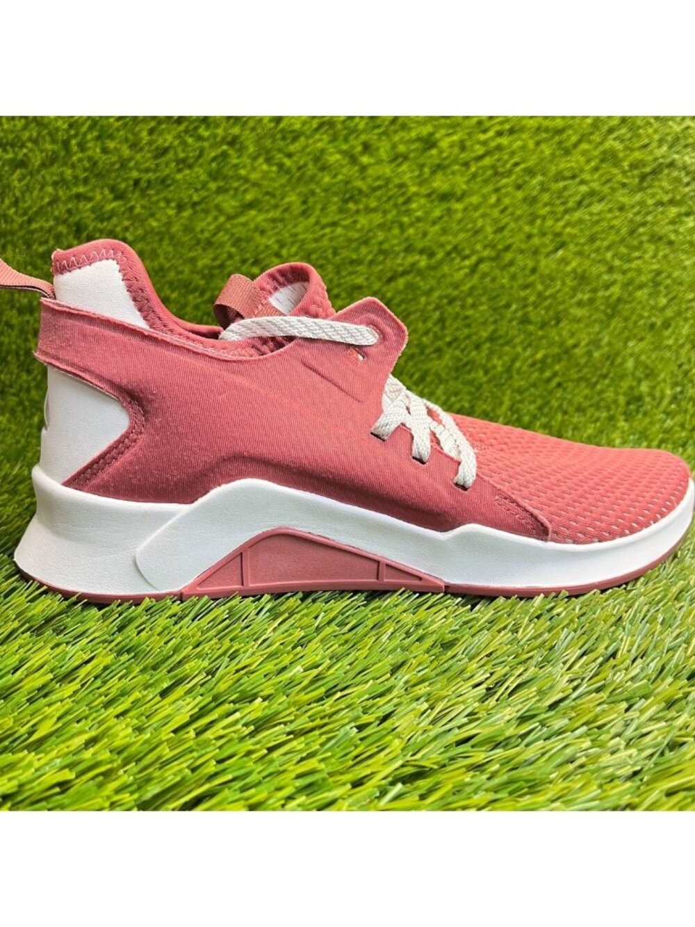Reebok Guresu 2.0 Girls Size 4.5Y Pink White Running Athletic Shoes Sneakers